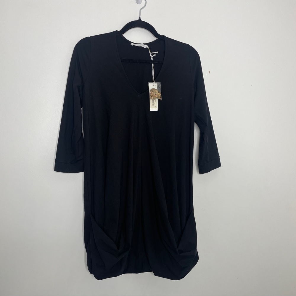 Anne Fontaine Norina Dress Black Size 42 - Picture 1 of 5